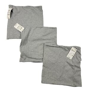 Alfani Grey Neck Gaiter Face Covering One Size Fits Most New w/ Tags 3 Pack 828
